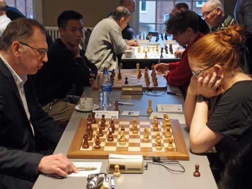 GM Alexander Raetsky vs. WFM Natálie Kaňáková